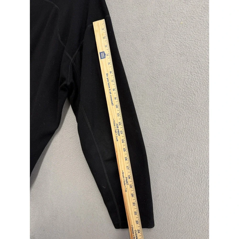 The‎ North Face Pullover Mens 2XL Black 1/4 Zip Chest Pocket Outdoor Hiking
